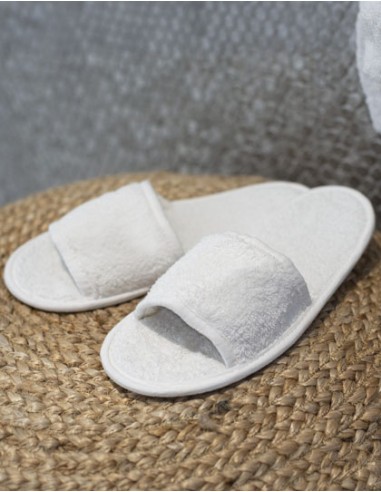 TOW-TC064-Classic Terry Slippers - Open Toe